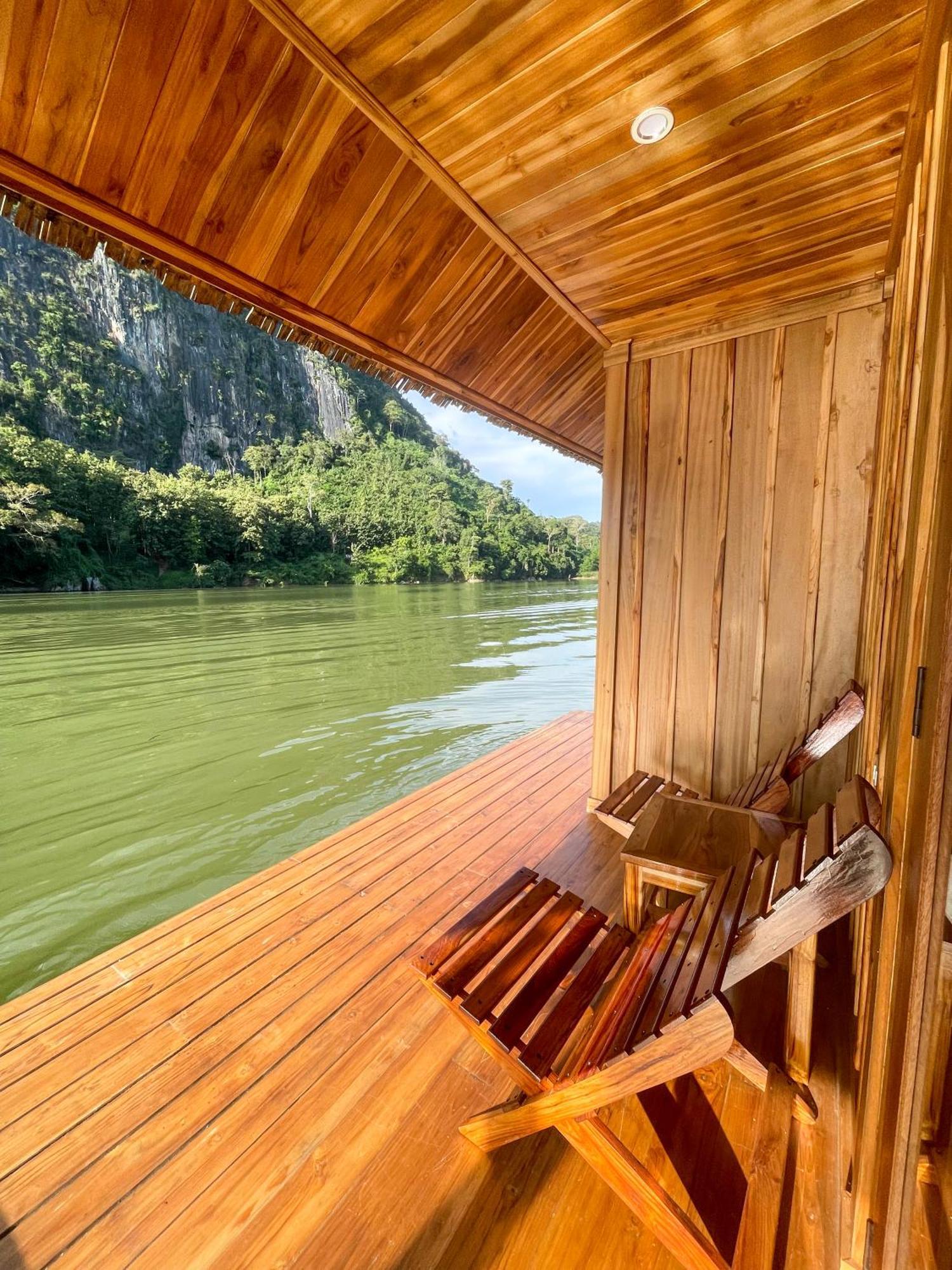 Nongkhiaw The Float House Hotell Eksteriør bilde